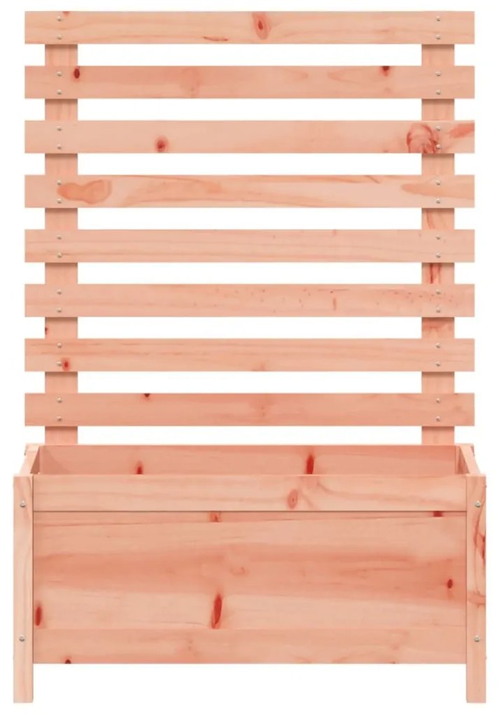 tömör duglászfenyő kerti növénytartó állvánnyal 79x39,5x114 cm