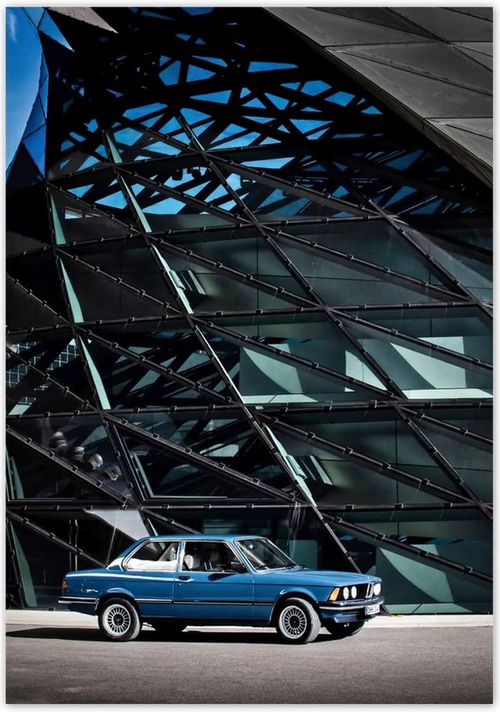 Poszterek 70x100 Kék cápa Bmw