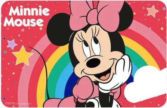Disney Minnie Rainbow tányéralátét 43x28 cm
