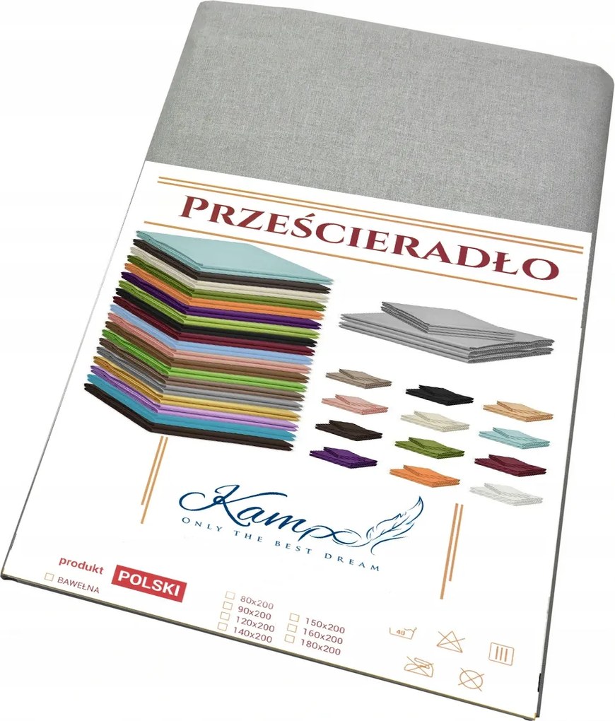 Vastag pamut hagyományos lepedő 100x200