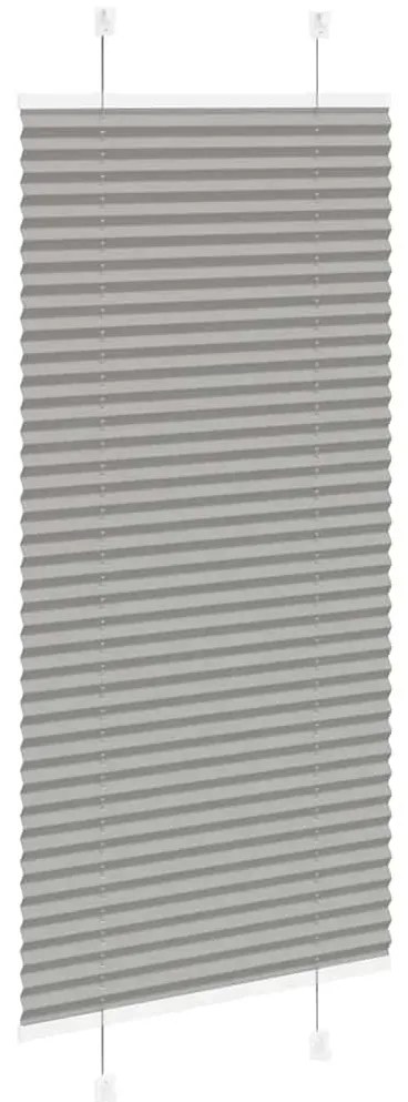 pliszírozott redőny antracit 65x150 cm szövetszélesség 64,4 cm