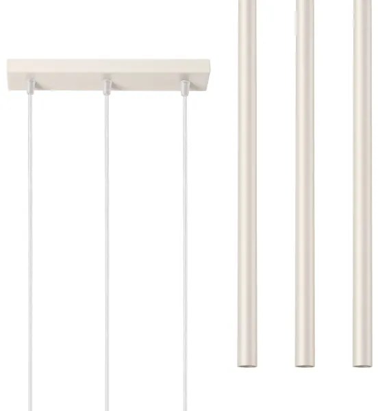 Sollux SL.1514 - Csillár zsinóron PASTELO 3xG9/8W/230V krémes