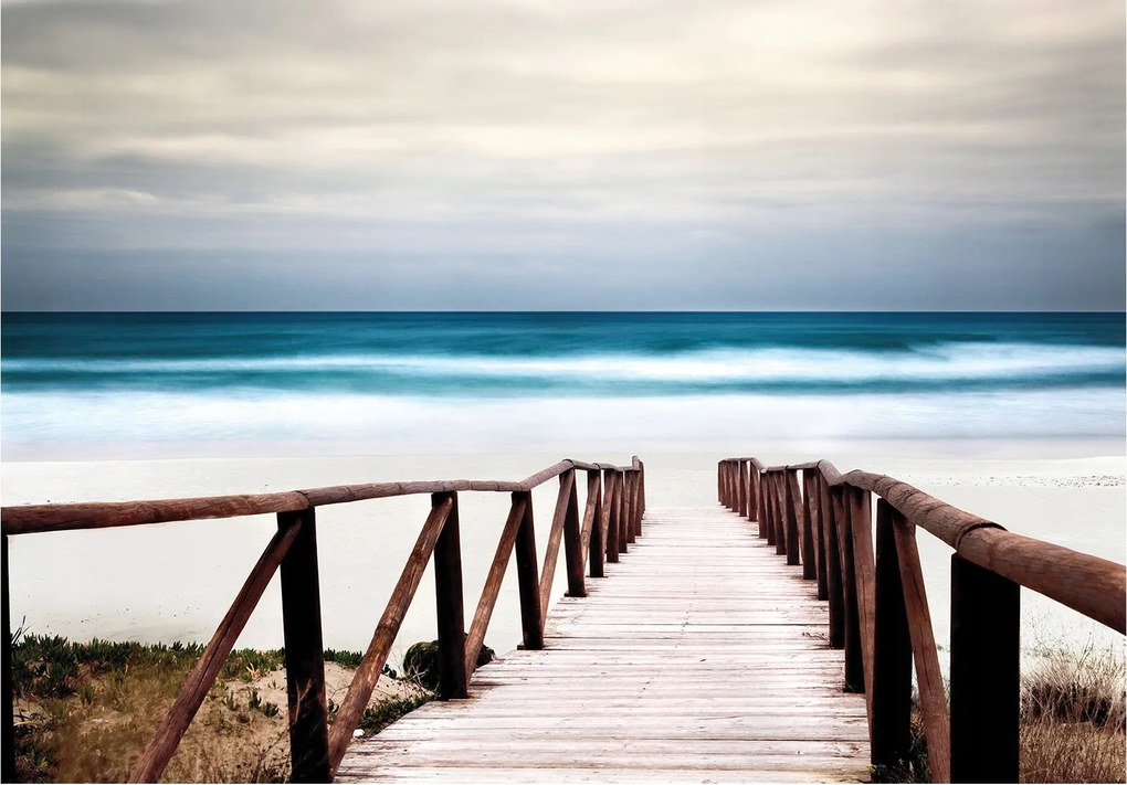 Fotótapéta Ocean Pier fa vinil tengeri 208x146 +ragasztó