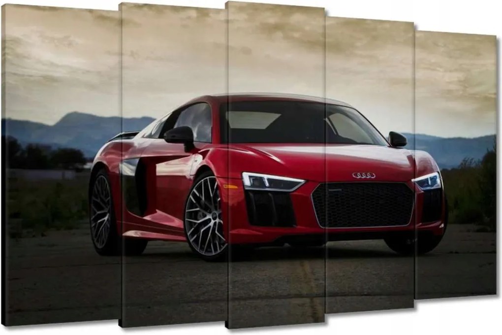 Képek 150x95 Piros Audi Autó