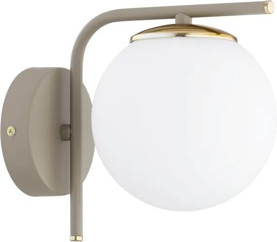 Brilagi - Fali lámpa MILO ECRU 1xE27/60W/230V bézs/arany