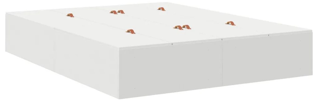 Ágykeret Fehér MDF Standard kétszemélyes Tárolóágy
