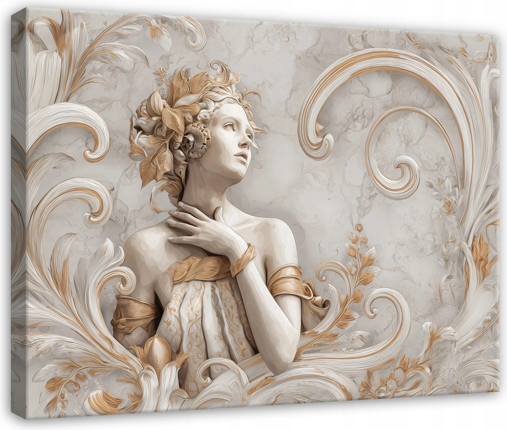 Vászonkép Nő 3D Márvány Absztrakt Hálószoba Nappali Vászon 40x30