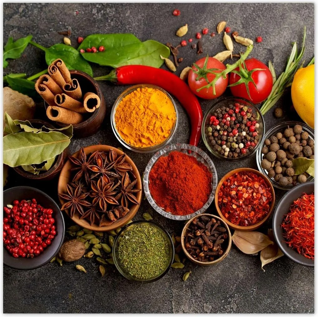 Poszterek 30x30 Rusztikus Fűszerek