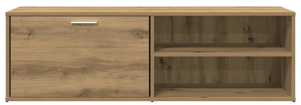 TV szekrény Artisan tölgy 120x34x37 cm Műanyag fa