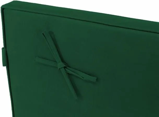 DIVERO Párna nyugágyhoz DIVERO 188 cm sötét zöld