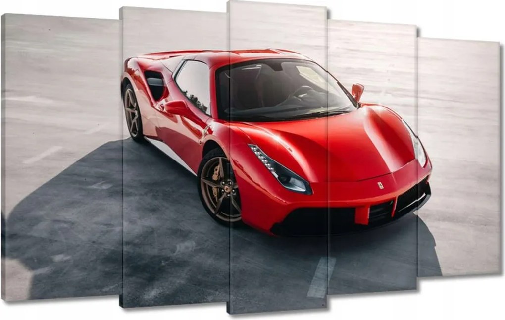 Vászonkép 100x60 Piros Ferrari lövedék