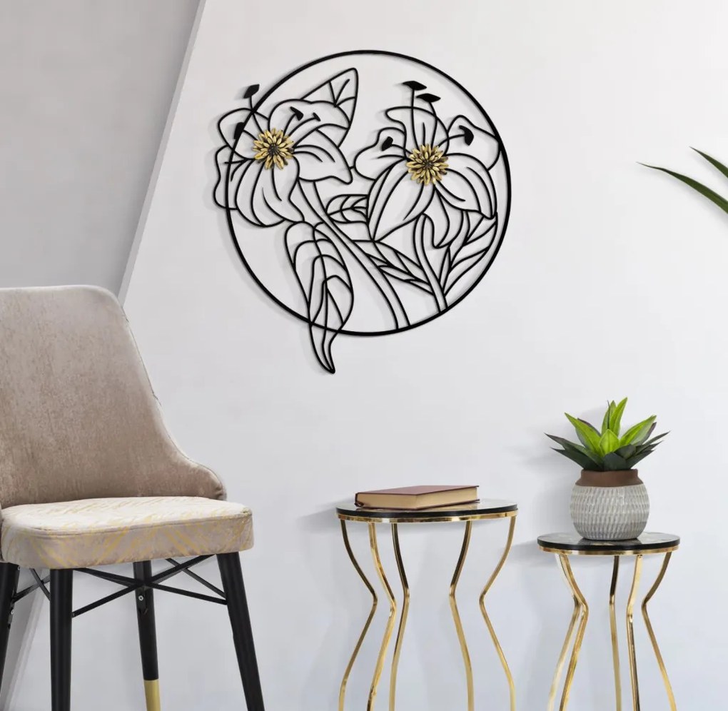 Fali dekoráció egyszerűen flotis 63x2x69cm