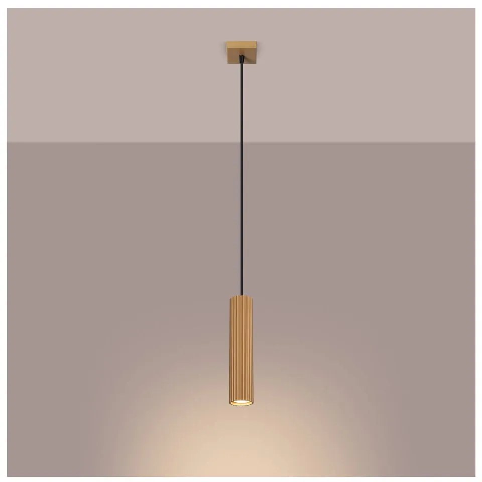 Aranyszínű függőlámpa Gleam – Sollux
