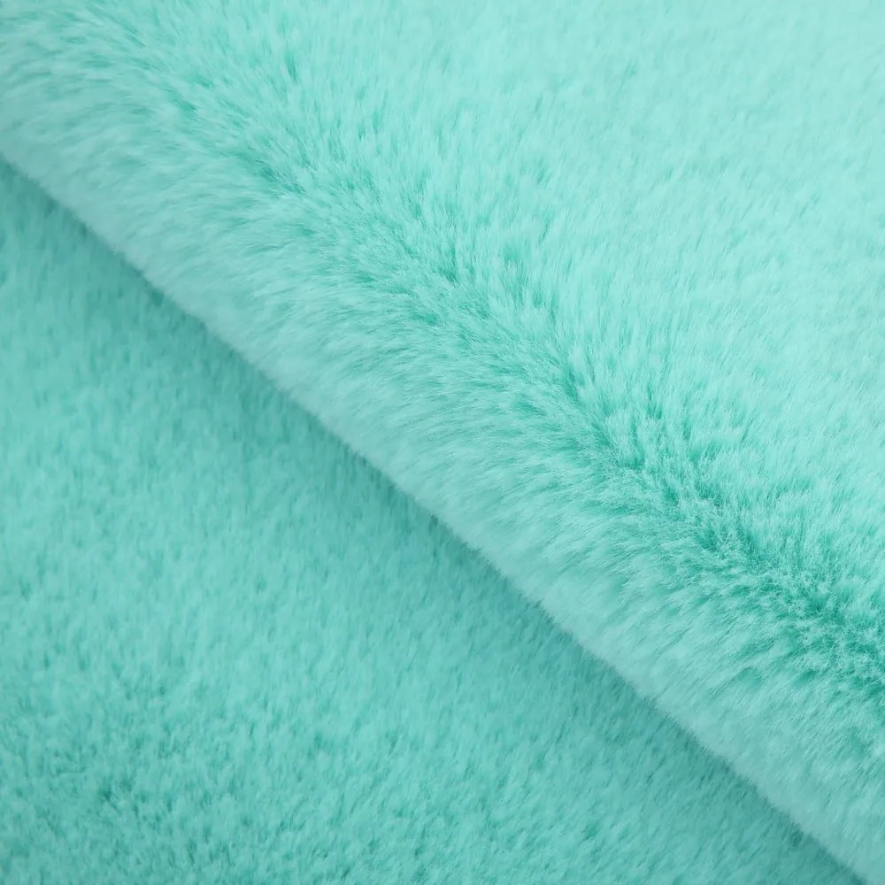 Mentazöld szintetikus szőrme szőnyeg 60x180 cm Caty – Ayyildiz Carpets