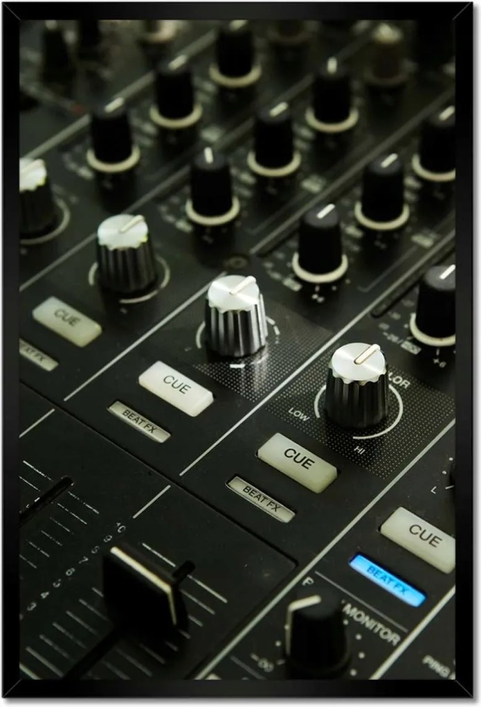 Poszterek keretben 40x60 Fekete keverő vezérlő