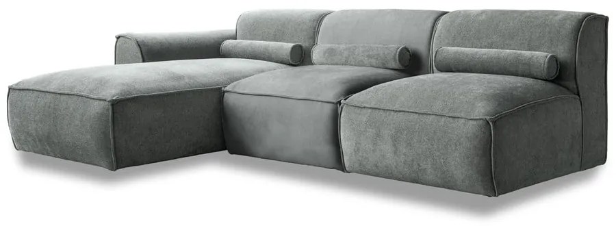 Zöld sarokkanapé (bal oldali) Flex Felix – Miuform