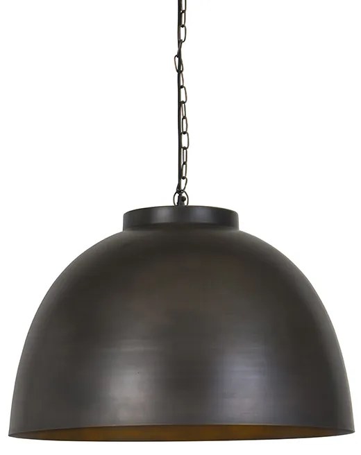 Ipari függőlámpa antik barna 60 cm - Hoodi