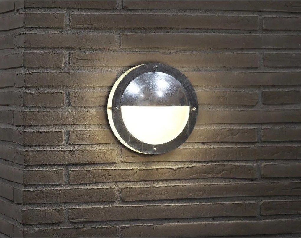 NORDLUX 21841031 MALTE Modern Kültéri Fali Lámpa Szatén, Cink E27 IP54