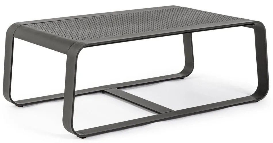 Alumínium kerti dohányzóasztal 62x105 cm Merrigan – Bizzotto
