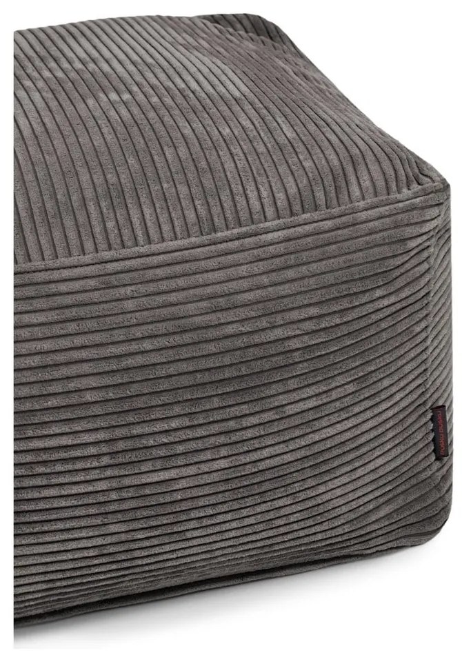 Zöld kordbársony babzsákfotel Softbox MooG – SLOWDOWN