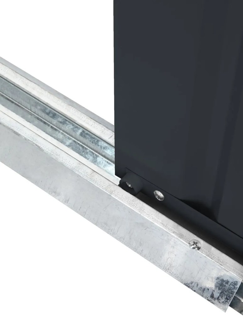 fém kerti ház GLOBEL 108 ANTRACIT + napfénytetővel LG2070