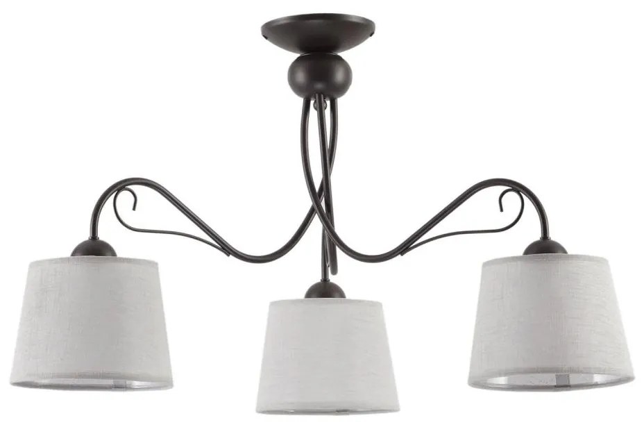 Jupiter 1365 - KM 3 PV - KAMELIA mennyezeti lámpa 3xE27/60W/230V