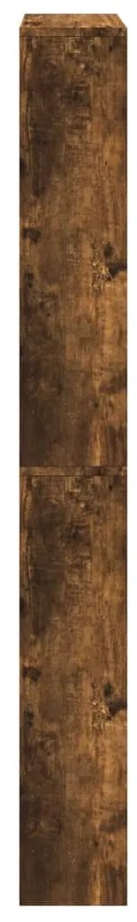 füstös tölgy 4 szintes cipőszekrény tükörrel 63 x 17 x 134 cm