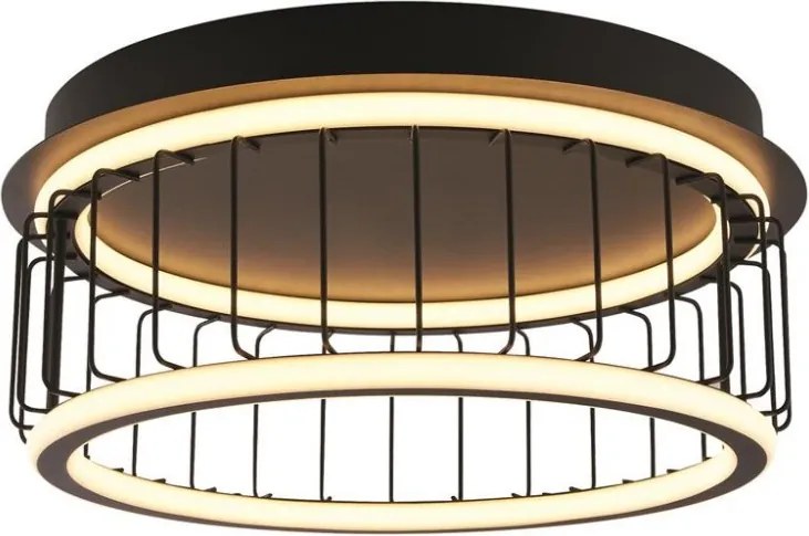 Mennyezeti Lámpa Fekete CIRCOLO SEARCHLIGHT 54215-1BK