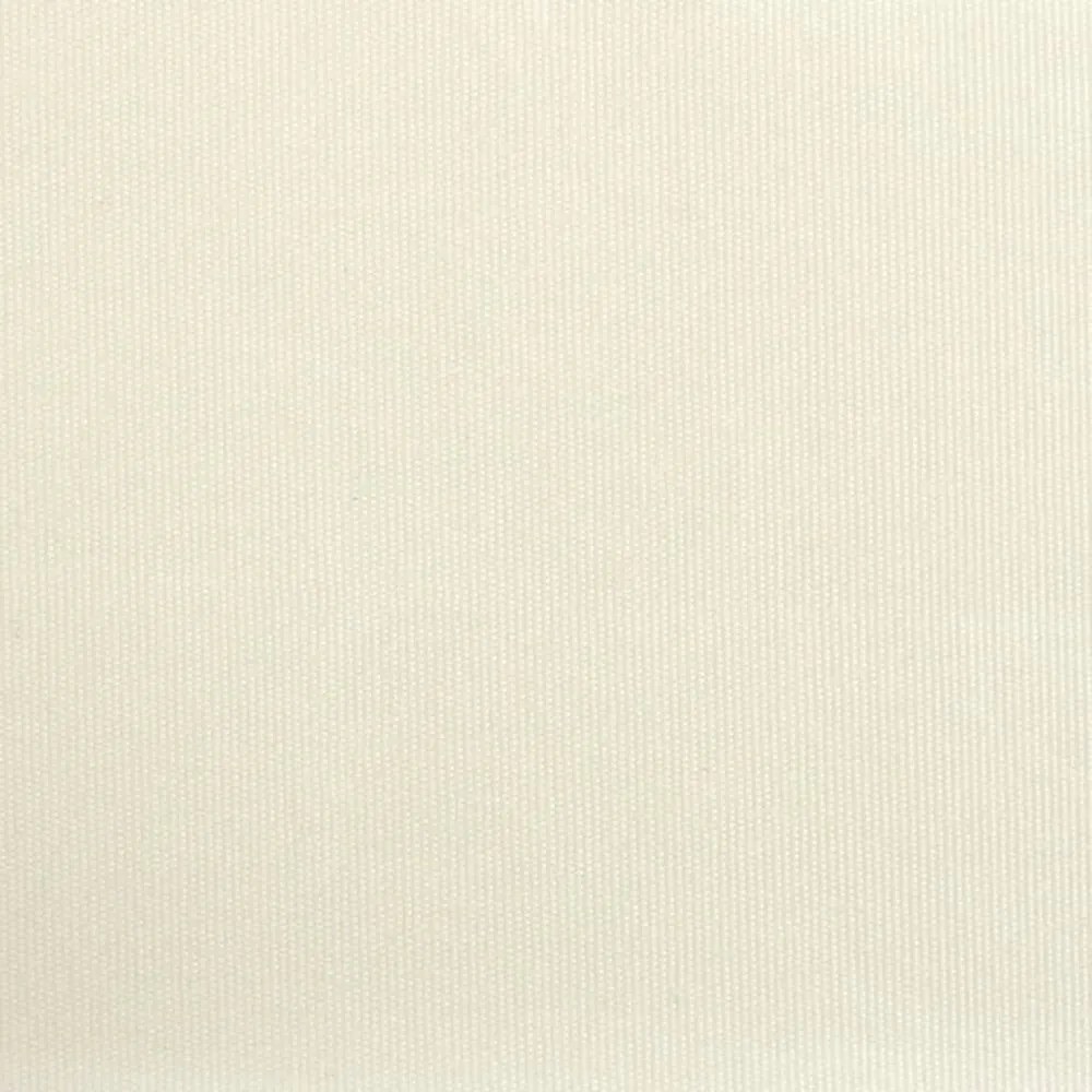 krémszínű szövet és acél feltekerhető napellenző 150 x 150 cm