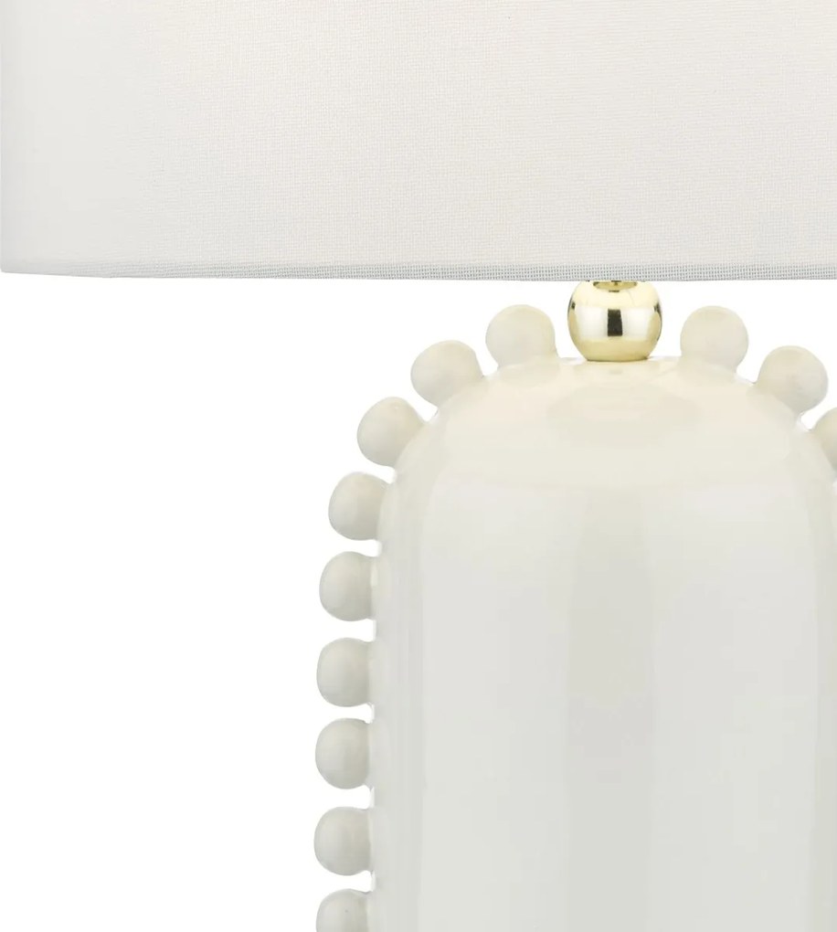 Dar Lighting modern asztali lámpa dolce fehér dardol4202