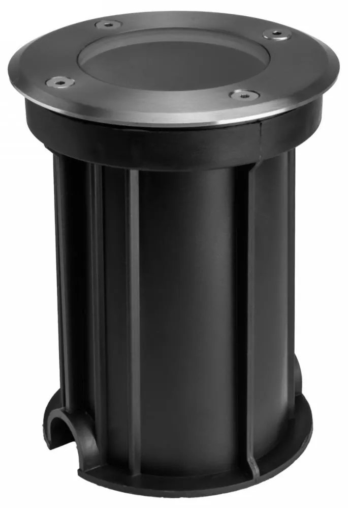 Kültéri taposólámpa LUKKA CONNECT 1xGU10/4W/230V IP67 matt króm kerek