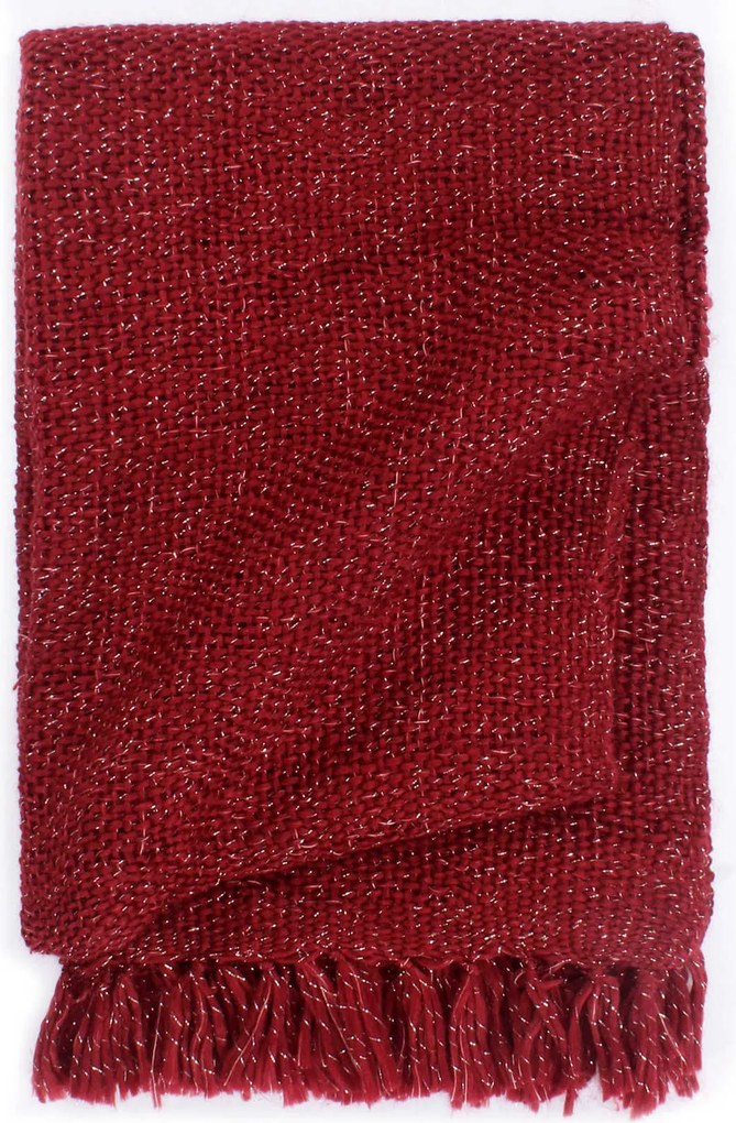 vidaXL Takaró Burgundi 220 x 250 cm Poliészter