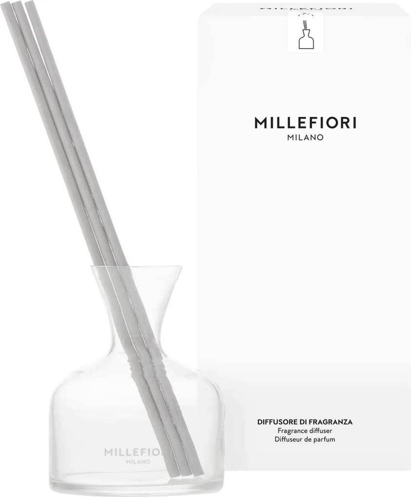Millefiori Vase Clear – aroma diffúzor üveg pálcika tartó
