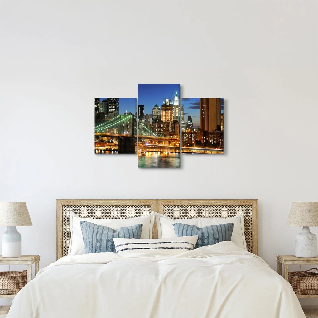 Kép - Híd New Yorkkal (90x60 cm)