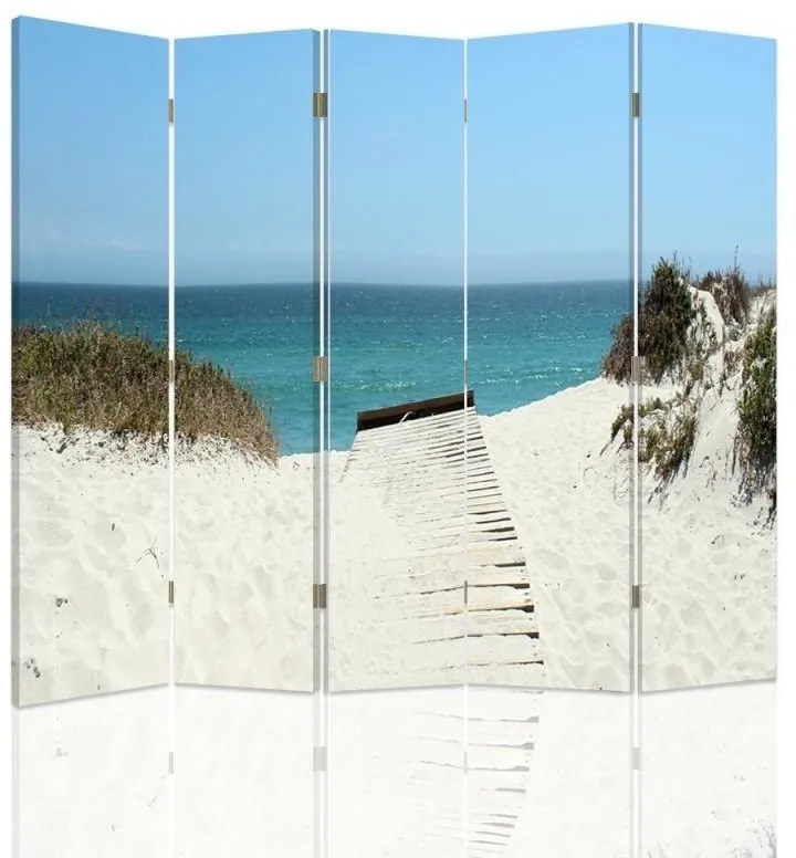 Gario Paraván Átjáró a strandra Méret: 180 x 170 cm, Kivitelezés: Klasszikus paraván