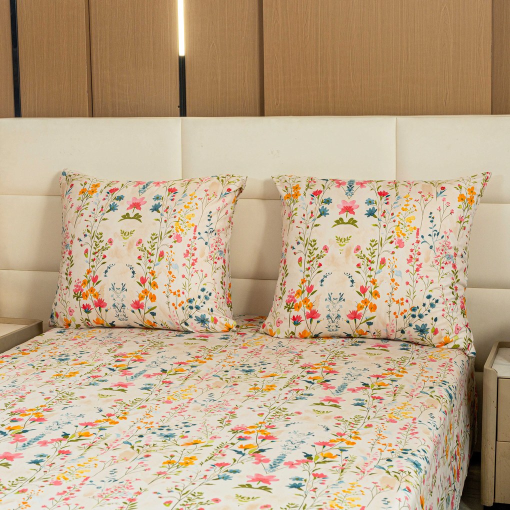 Mikroszálas ágyneműhuzat MILLEFLEUR színes Ágyneműhuzat mérete: 2 db 70 x 90 cm | 200 x 220 cm