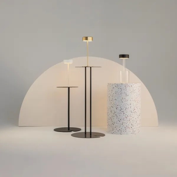 Maytoni MOD229TL-L3B3K1 - állítható LED asztali lámpa 3W/5V fekete/átlátszó