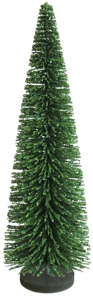 Zöld dekoratív karácsonyfa 60cm