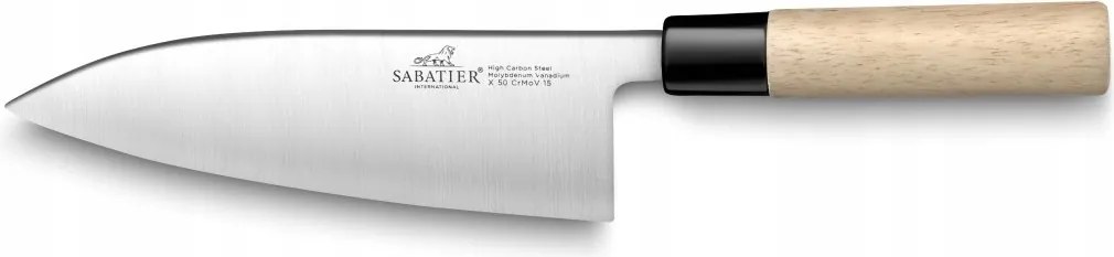 Japán Deba konyhakés, 18,5 cm, Lion Sabatier, rozsdamentes acél, éles