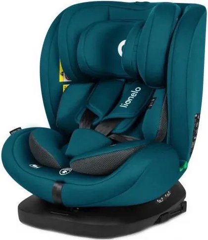 Lionelo - Forgatható autós gyerekülés alappal BASTIAAN i-Size 40-150 cm Indigókék
