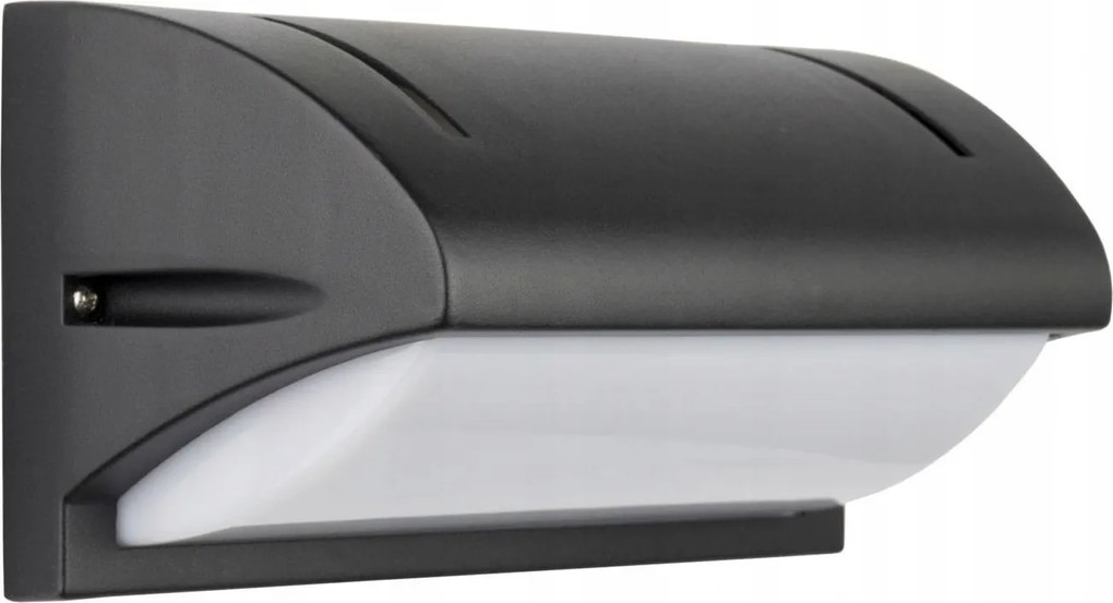 Kültéri Fali Lámpa Fekete Cserélhető Led