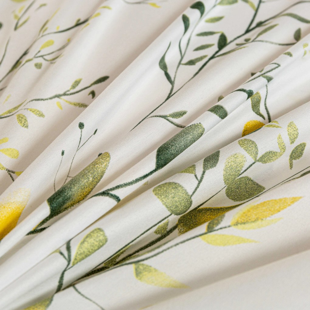 Mikroszálas párnahuzat CITRUS GARDEN 45x45 cm, fehér