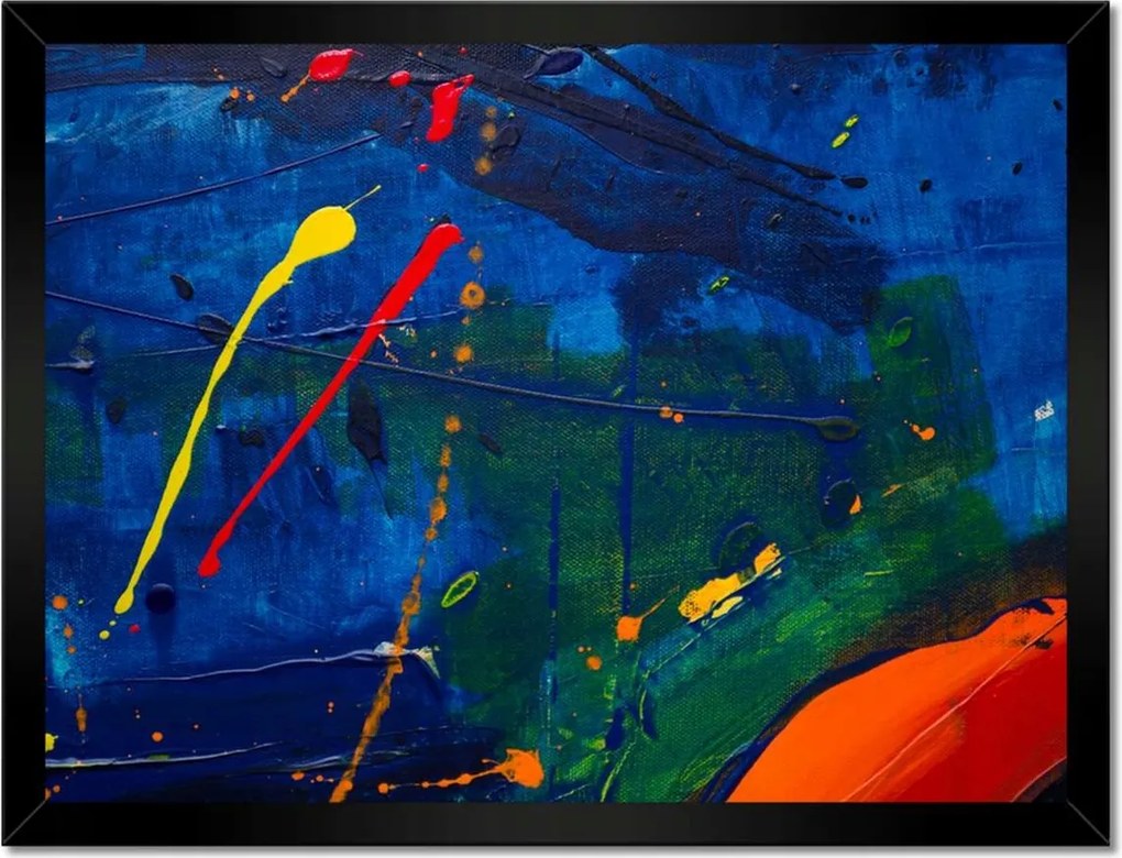 Poszterek keretben 40x30 Absztrakt Bret