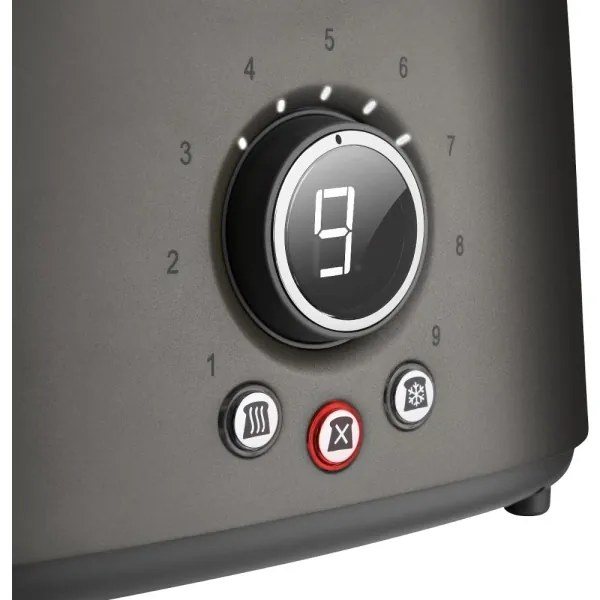 Sencor - 2 szeletes kenyérpirító 1000 W/230 V antracit