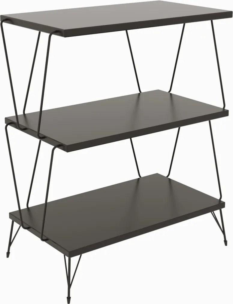Lazandos dohányzóasztal, antracit, 46 cm