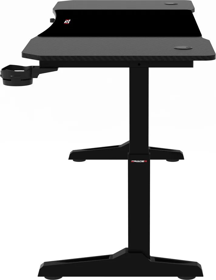 NERO állítható gamer asztal 140 × 60 cm