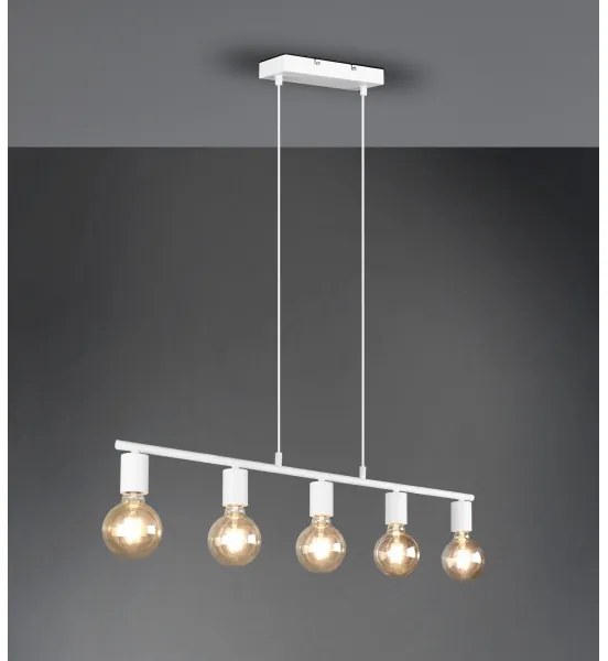 Reality - Csillár zsinóron VANNES 5xE27/40W/230V