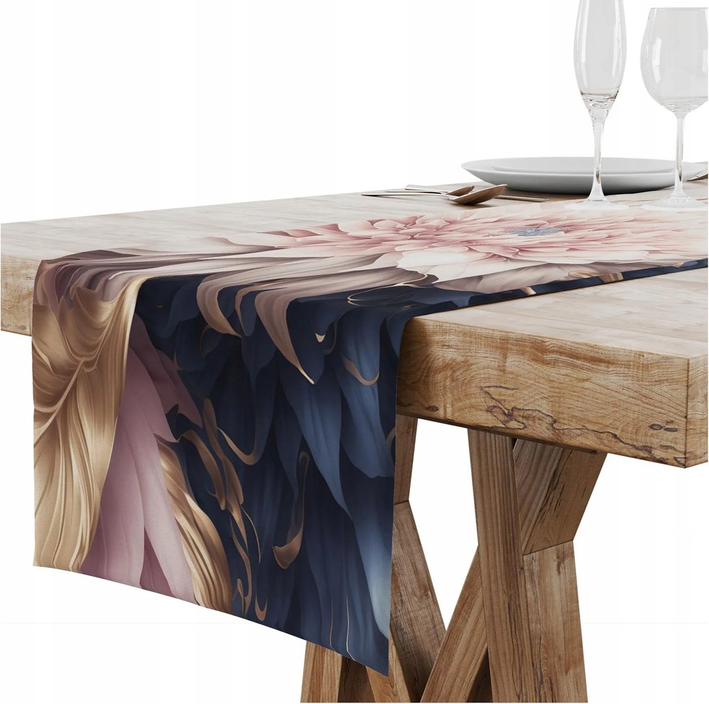 Futófelület Abrosz Asztalra Matt Sima 40x140 175