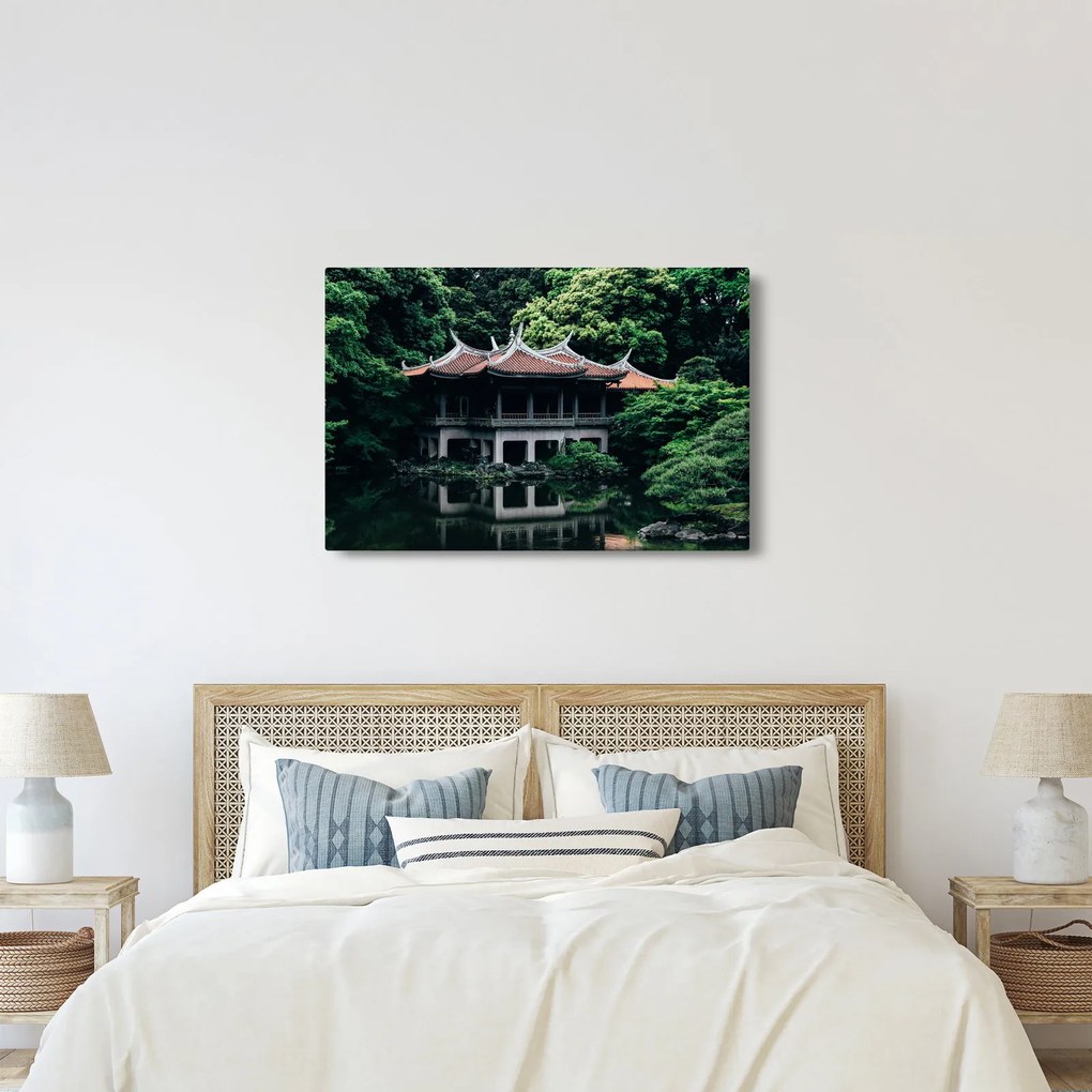 A japán nemzeti kert képe (90x60 cm)