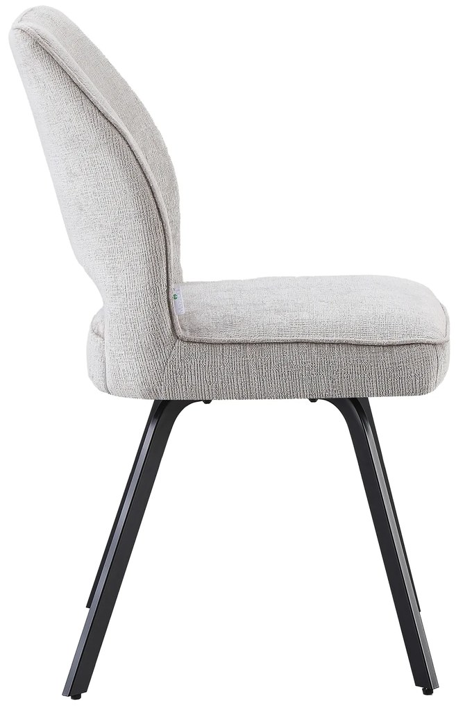 MAZZONI EXPORT TULIP Sötét Beige (UF980-03 szövet) - MODERN KÁRPITOZOTT SZÉK NAPPALIBA/ÉTKEZŐBE/LOFT IRODÁBA